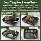 Gardening Tray, Gardening Tray, Large Potting for Repotting Plants, Waterproof Foldable Mat for Indoor & Outdoor Garden Use, Soil Mixing & Dirt Control, Potting Trays for Plant - Image 5