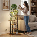 5 Tier Plant Stand Indoor with Grow Light for Multiple Plants - Image 5