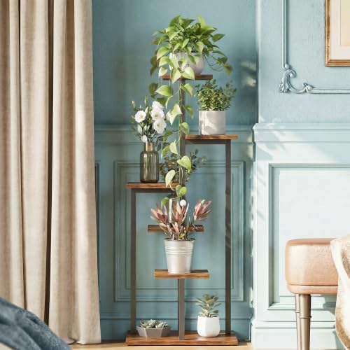 5 Tier Plant Stand Indoor, Multiple Plant Stands for Indoor Plants - Image 3