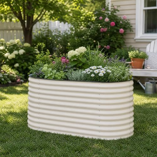 BPS 2-in-1 Metal Raised Garden Bed - Image 3