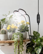 Clip On Grow Lights for Indoor Plants, High PAR & PPFD Full Spectrum Plant Light with Auto On/Off Timer, 5 Dimmable Levels, Flexible Gooseneck LED Grow Lamp for Indoor Growing - Image 7