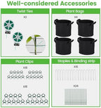 Foldable Cucumber Trellis - 4 Pack - Image 7
