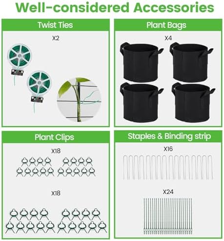 Foldable Cucumber Trellis - 4 Pack - Image 7