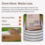 4 Pcs Galvanized Raised Garden Bed 6x2x1 ft, 12" Metal Planter Box - Image 4
