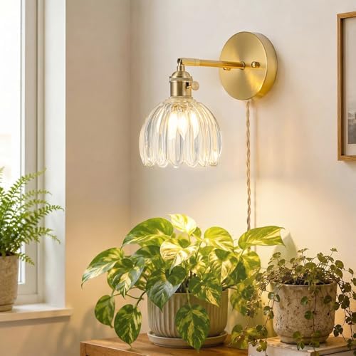 Grow Light for Indoor Plants, 12W Full Spectrum Wall Mounted Grow Light by LINSEEDS