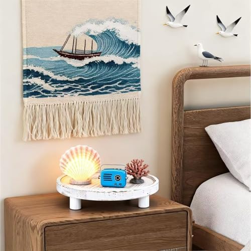 3 Pcs Wooden Risers for Display Round Pedestal Stand - Image 7