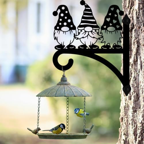peacoblue Dwarf Plant Hanger Bracket, Iron Outdoor Hanging Hook - Image 6