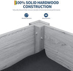IDEALHOUSE 48"x24"x30" Elevated Wood Raised Garden Bed Planter Box - Image 6