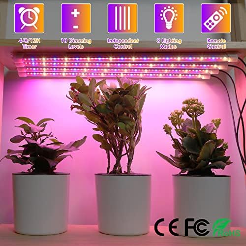 Felibeaco Plant Grow Light Strip for Indoor Plants Full Spectrum with Timer - Image 6