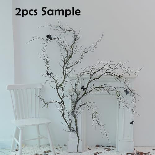 74in Fake Halloween Moss Garland Hanging Tree Branches Decor(1) - Image 4