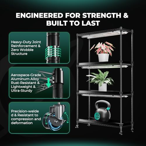 MARS HYDRO 6 Tier Indoor Garden System with 225W Full Spectrum LED Lights - Image 5