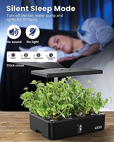 iDOO Indoor Garden Hydroponics Growing System for Growing Plants & Lettuce - Image 4