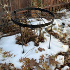 23.6" Peony Cages and Supports,Plant Support Ring for Hydrangea - Image 6