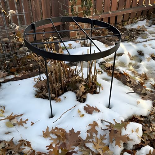 23.6" Peony Cages and Supports,Plant Support Ring for Hydrangea - Image 6