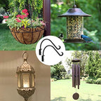 Swivel Plant Hanger for Hanging Plant, Plant Hanging Holder,Heavy Duty Black Iron Plant Hanger Brackets for Hanging Planters and Flowers Baskets Planter Outdoor (2 Pcs-14 Inches) - Image 4