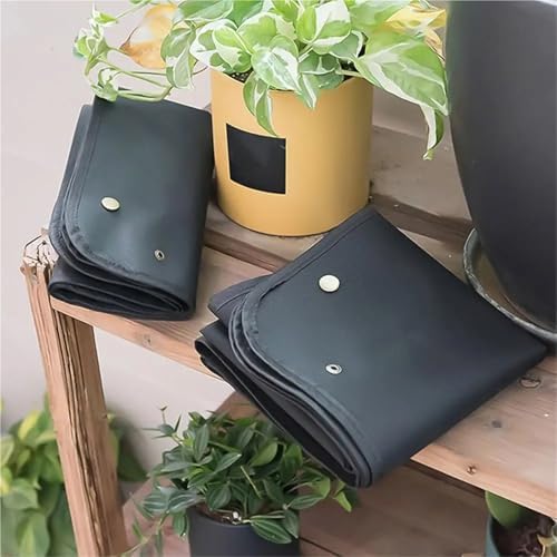Repotting Mat Plant Repotting Mats Foldable Oxford Cloth Plant Transplanting Mat Large Size Gardening Potting Pad Garden Accessory 50/75/100cm(Pink 50 * 50cm) - Image 4