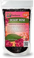Gardenera Desert Rose Planting Mix - Provide Your Adenium with an Ideal Growing Environment - 4 QUARTS by Gardenera