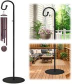 76" Shepherds Hooks for Outdoor- 3/4 Inches Thicken Wind Chimes Hanger by Creatingvividfunspacesforyouroutdoors