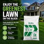 10-0-20 Emerald Lawn Fertilizer 50lbs - Slow-Release Nitrogen, Iron, & Micronutrients - Dark Green Lawn for Tall Fescue, St. Augustine, Zoysia, Centipede - Image 3