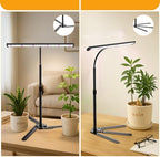 GYTF Super-Bright Plant Grow Light, 6000K 108LEDs Full Spectrum Plant Lamp with Timer 4/8/12Hrs & Height Extendable for Home Office Desktop Indoor Plants, 12V 3A High Power Output for Faster Growth - Image 7