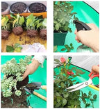 2 PCS Waterproof Foldable Garden Plant Flower Pot Planting Mat Transplanting Mats for Patio - Image 6