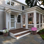 Large-Planter-Indoor-Outdoor Plant Pots, 16 inch 4 Pack Plastic Flower Pots with Saucer And Drainage Holes, Modern Garden Planters For Planting Medium Large Plants， Decorative Resin Garden Pots - Image 6