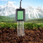 USB Soil Tester NPK pH Moisture Temp Conductivity Analysis IP68 Rating Real-Time Data for ACCESS for Agriculture Landscaping Potted Plants Floriculture Scientific Research Soil Assessment - Image 6