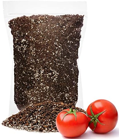 GARDENERA Premium Organic Potting Soil for Tomatoes - (4 Quart Bag) by Gardenera