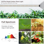 STERREN Plant Floor Lamp for Indoor Plants, Full Spectrum Grow Light - Image 2