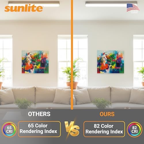 Sunlite 30410 F24T5/841/HO 2 Foot T5 Linear Fluorescent Lamp, 24 Watts, 1800 Lumens, 4100K Cool White, Miniature G5 Bi-Pin Base, ROHS Compliant, High Performance Straight Tube, 40 Pack - Image 4
