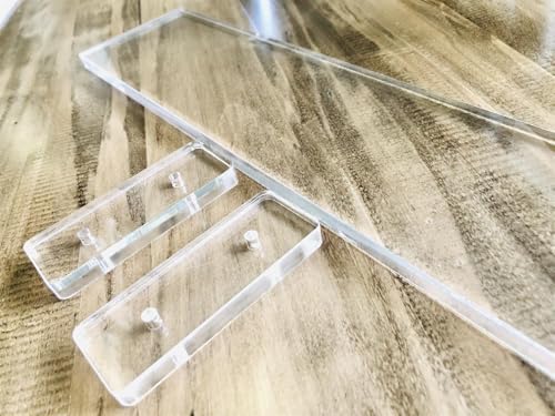 DistinctAndUnique Floating Window Shelf 23", 1 Pack – Crystal Clear Acrylic Floating Shelves for Plants Indoor, Succulent and Trinkets, Acrylic Shelf Display, Window Plant Shelves for Indoor Garden - Image 7