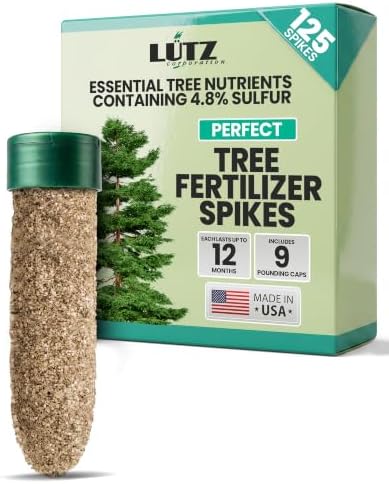 Lutz Corporation, Tree & Shrub Fertilizer Spikes, Perfect 125 Pack by LutzCorporation