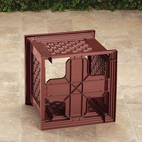 Fox Valley Traders Lightweight All-Weather Rattan-Style Planter Box - - Image 3