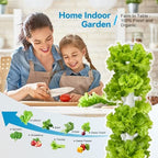 JESLED 15 Tiers Hydroponics Growing System Kits with 4 LED Grow Lights - Image 6