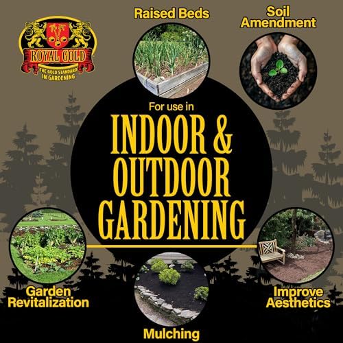 Royal Gold Planting Medium Mix, 1.5cu ft - Designed for Amending Soil, Made for a Variety of Gardening Applications, Standalone Growing Medium - Builds Soil Structure - Image 4