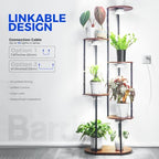 Barrina OG09 Puck Grow Light, 36W(4 x 9W), 5000K, Timer, 4 Packs, White - Image 2