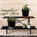 Zhongma 2 Tier Heavy Duty Metal Plant Stand indoor easy assembly by Zhongma