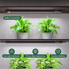 Maygrove Grow Lights for Indoor Plants, Sunlike Full Spectrum 5000K 2FT LED Growing Lamp 120W (8 x 15W), T5 Grow Light Strip for Seed Starting, Vegetables, Linkable, Black, 8-Pack - Image 2