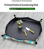 Waterproof Gardening Potting Mat, Floral, 75cm*100cm - Image 6
