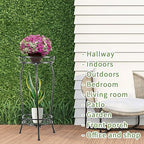 LOYAL TIGER Plant Stand Indoor Outdoor, 2 Pack, 2 Tier 27" Tall Metal Shelf - Image 5