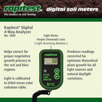Luster Leaf Rapitest 4-Way Digital Soil Analyzer for pH, Moisture, Temperature, and Light – Designed and Engineered in the USA - Image 5
