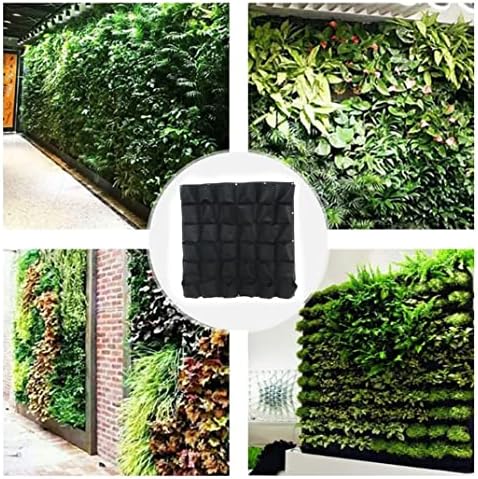 Hanging Planter Bags Vertical Wall Mounted Plant Grow Bags 36 Pocket Fabric Pots for Home Balcony - Image 4