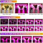 Felibeaco Plant Grow Light Strip for Indoor Plants Full Spectrum with Timer - Image 2