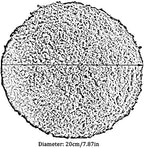 Green Artificial Moss Balls, Handmade Sphere Moss Hanging Balls for DIY Wedding Party Home Hotel Decoratio, Hangin Plants Landscape Landscaping Ball (Color : Diameter: 20cm/7.87in, Size : 2pcs) - Image 2