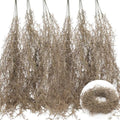 Giegxin Spanish Moss 41'' Fake Hanging Succulents Faux Moss Artificial Succulent Plants Vines Hanging Plants Swamp Decoration Potted Artificial Garland(Brown,24 Pack) by Giegxin