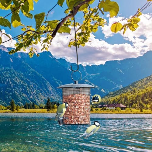 6 Packs 24 Inch Long S Hooks for Hanging Plants,Extra Large S Hooks,Metal Bird Feeder Hooks, Rustproof Garden Planter Hanger for Tree Branch, Basket, Lanterns, Wind Chimes, Outdoor Use - Image 3