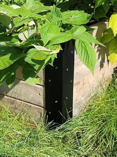 Sherfire Raised Garden Bed Corner Brackets, 15 x 3 x 3 Inch, Set of 4 - Image 5