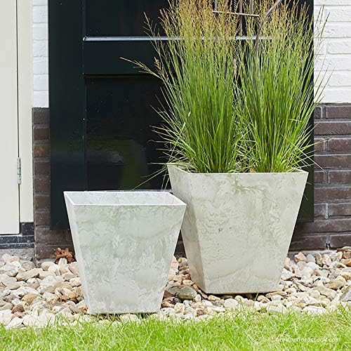 ArtStone 35106 Ella Square Planter, 10-Inch, Mint - Image 6