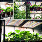Grow Light, (2-Pack) 200W LED Grow Lights for Indoor Plants Full Spectrum Plant Growing Lamps for Seedling Veg and Bloom - Image 3