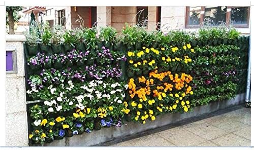 Planting Bags Wall Hanging Pockets Gardening Planter Outdoor Indoor Vertical Greening Grow Bags for Yards, Apartments, Balconies, Patios, Schoolyards and Community and Rooftop Gardens (36 Pockets) - Image 6